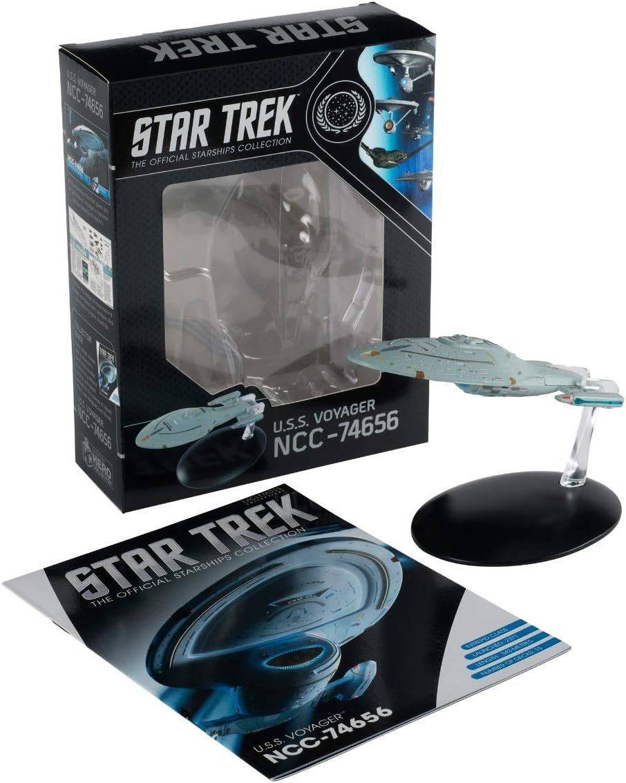 #06 U.S.S. Voyager NCC-74656 (Intrepid-class) Model Diecast Ship (Eaglemoss / Star Trek)