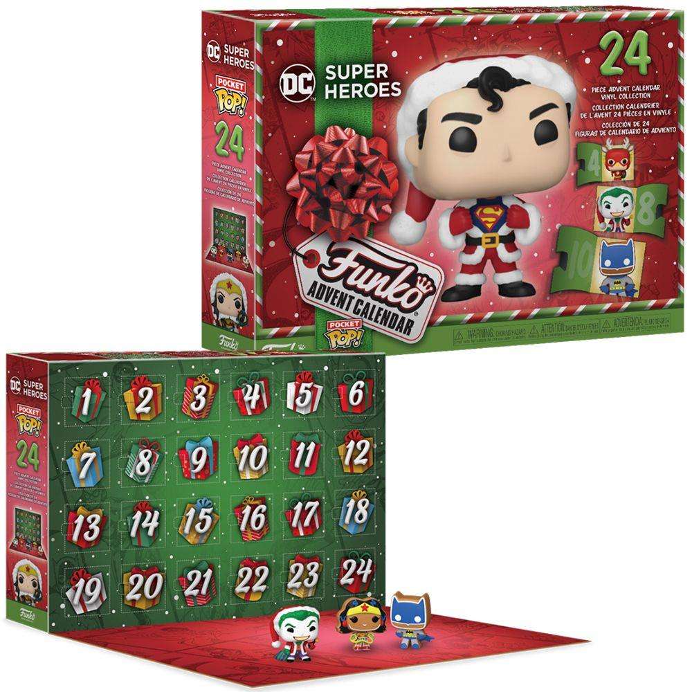 DC Super Heroes Pocket Pop! Advent Calendar 73077 (Funko)