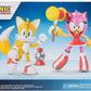 4" Sonic The Hedgehog Classic Amy & Tails Action Figures Set 41594 Accessories