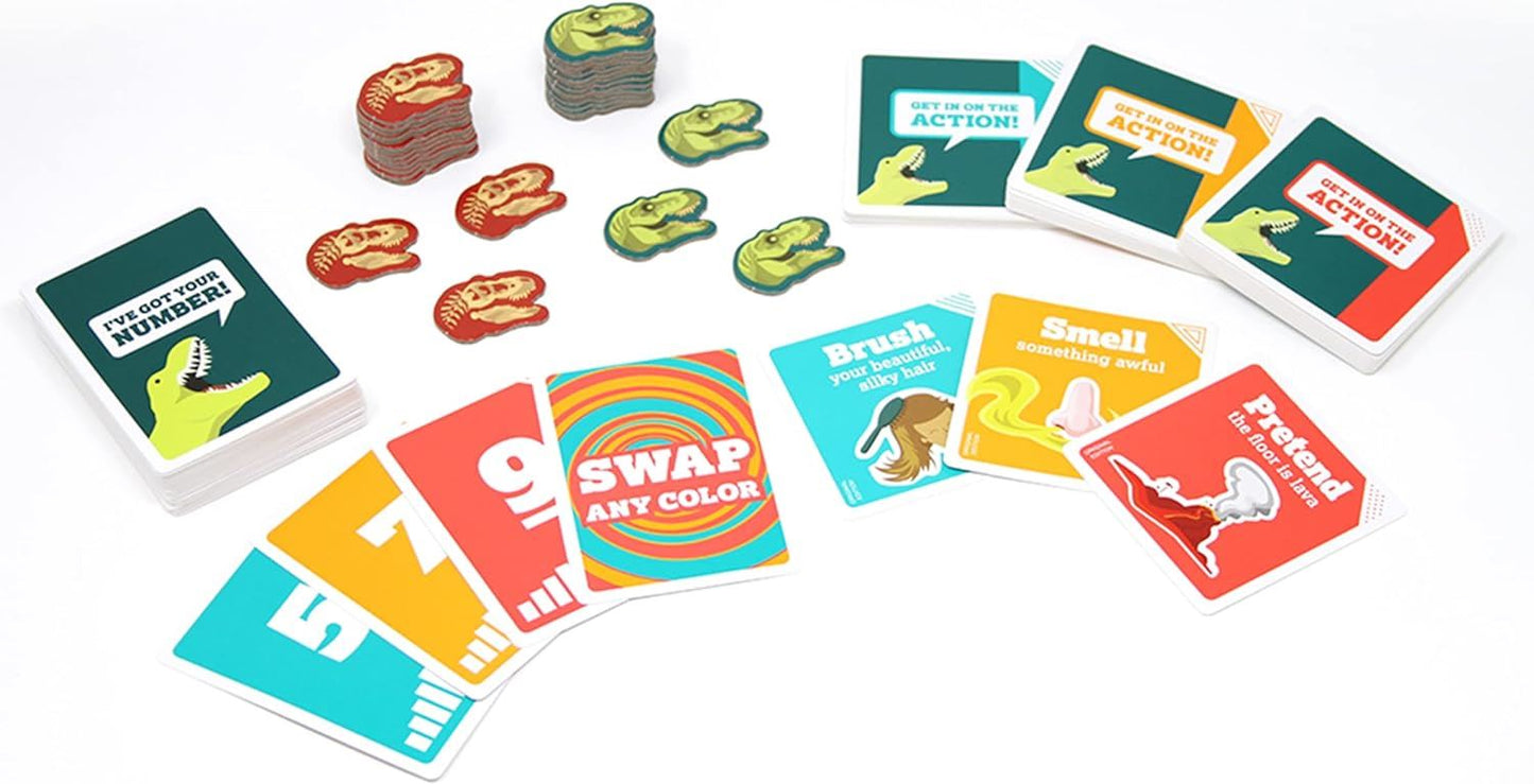 On a Scale of One to T-Rex Party Card Game (Exploding Kittens)