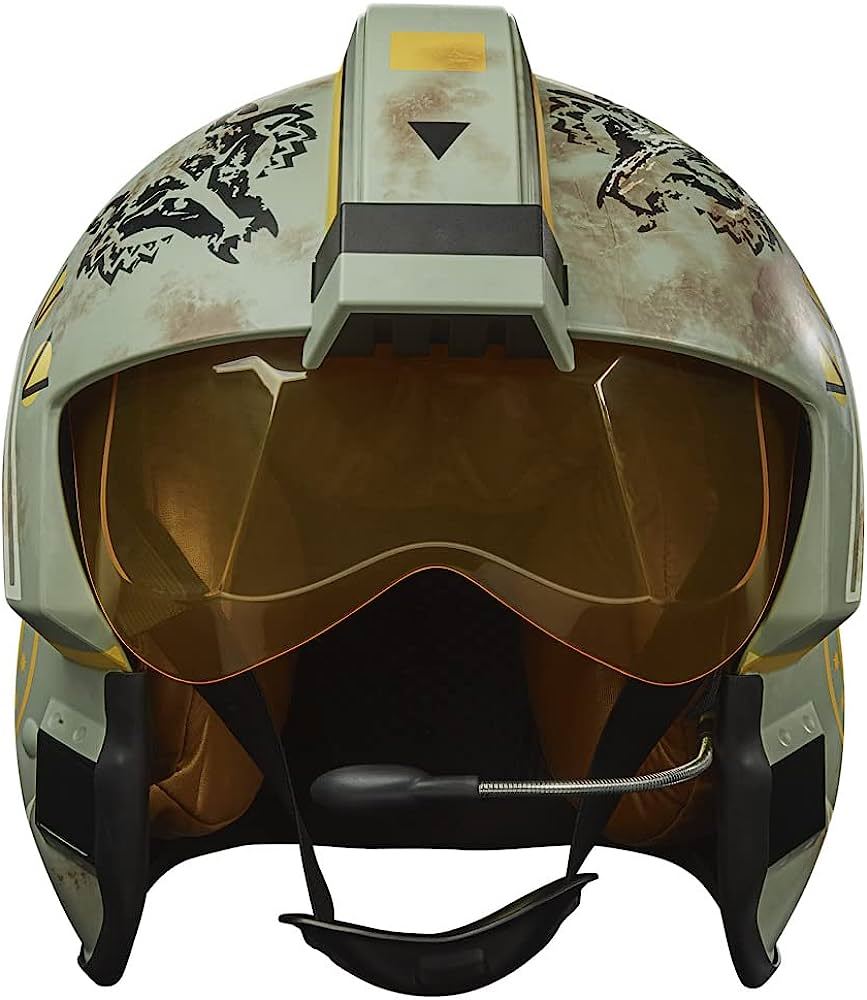 TRAPPER WOLF Electronic Helmet The Black Series Lights & SFX F5549 (Star Wars: The Mandalorian)