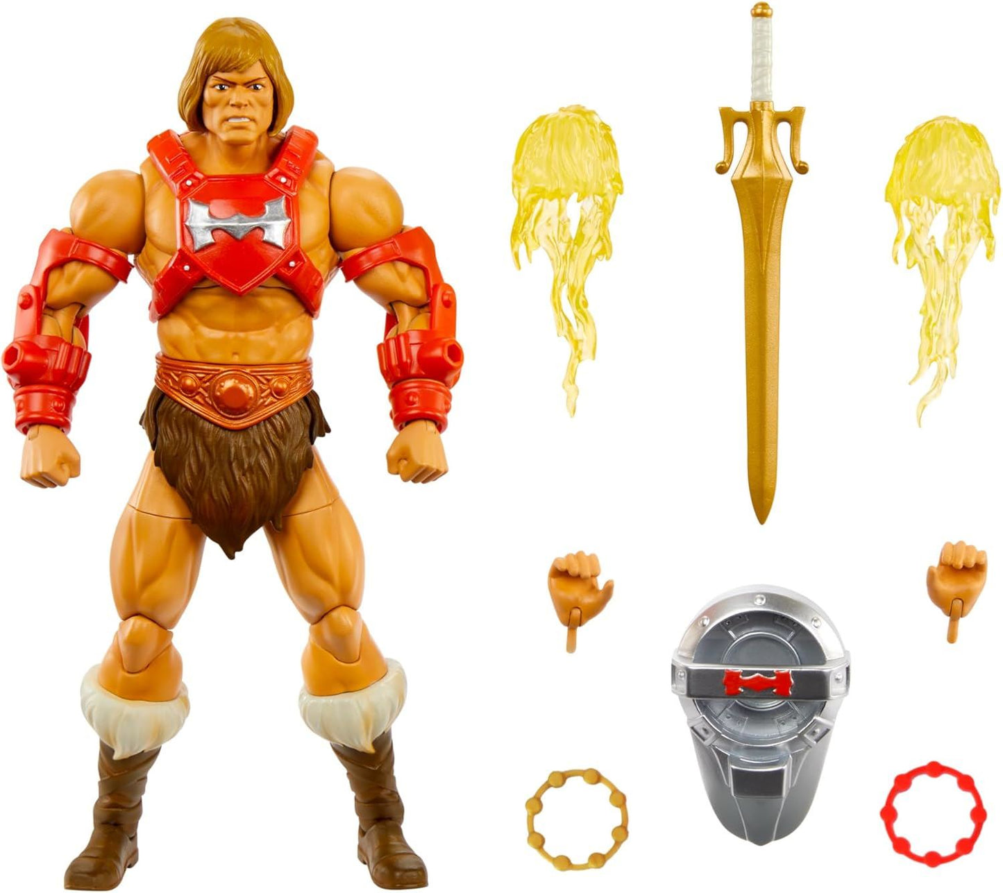 Thunder Punch He-Man HYC56 Action Figure Toy (Masters of the Universe: New Eternia)