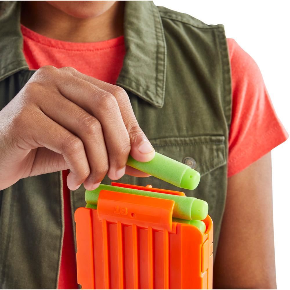 Zombie Corrupter Dart Blaster F8962 – NERF Dart Blaster with 22 Elite Darts | Pump-Action Zombie-Themed Blaster for Kids