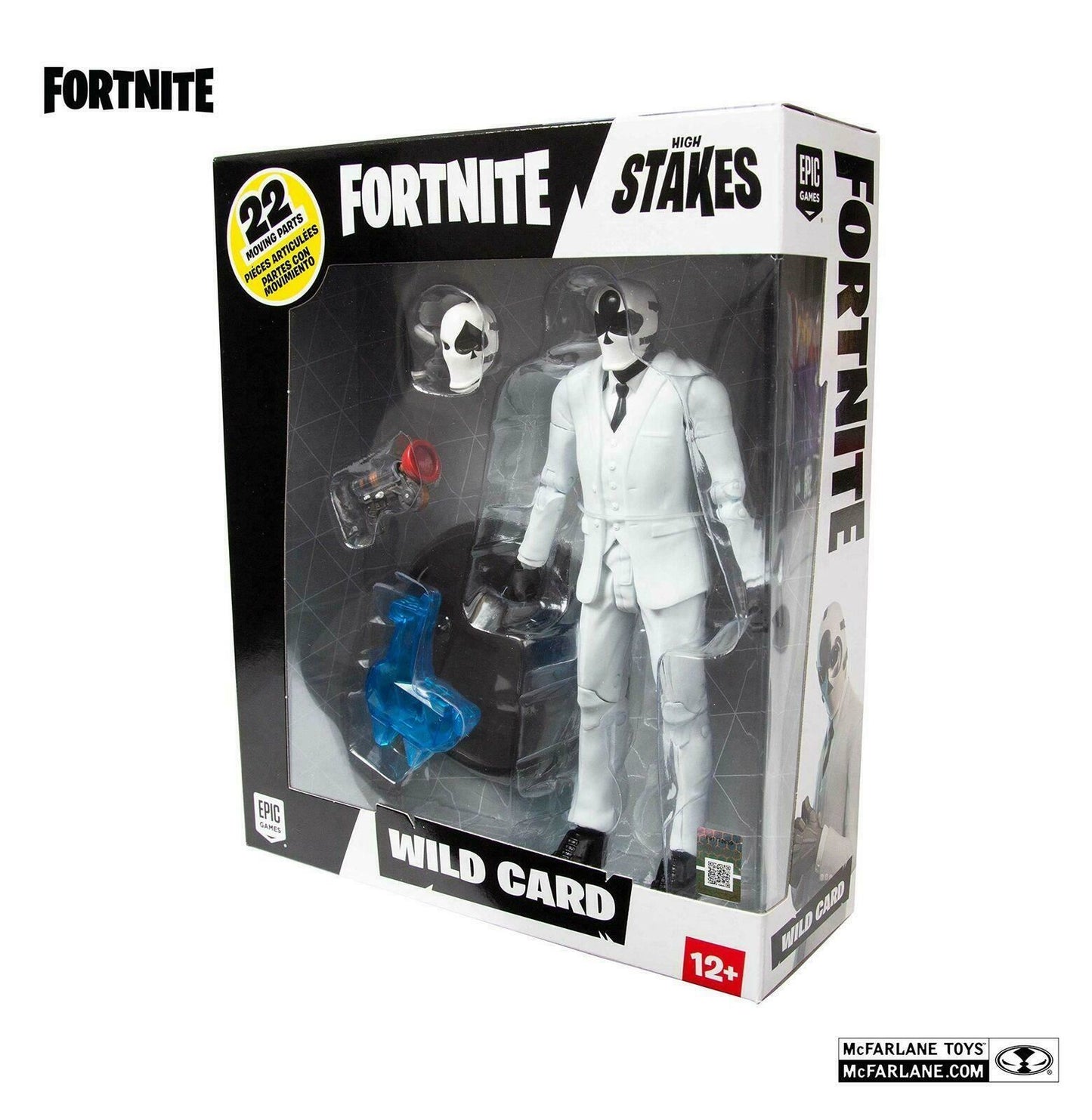 Fortnite High Stakes Wild Card Action Figure – McFarlane Toys Premium 7″ Fortnite Figure with Accessories (Epic Games Official)