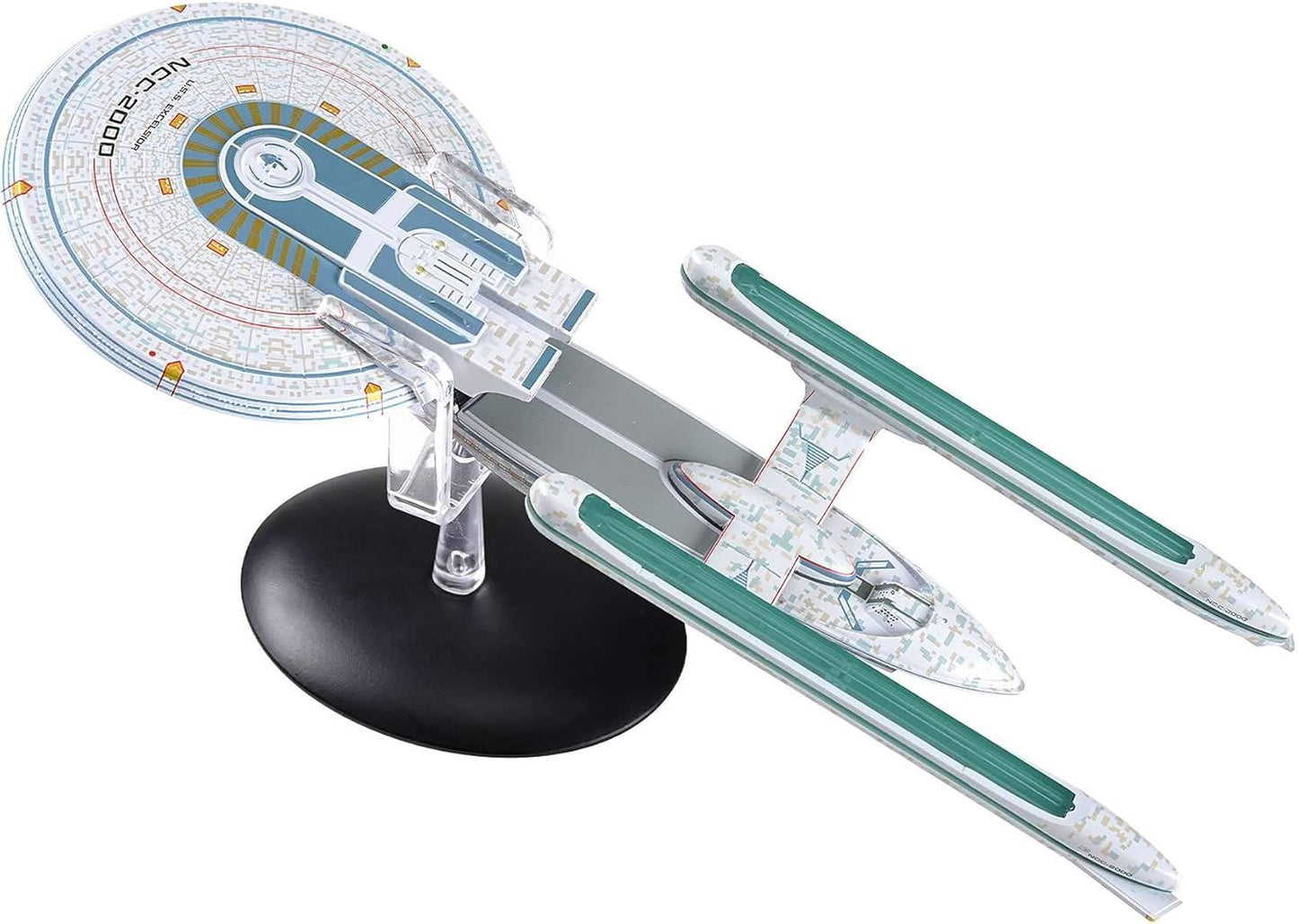 #15 U.S.S. Excelsior NCC-2000 XL EDITION Model Die Cast Ship (Eaglemoss / Star Trek)