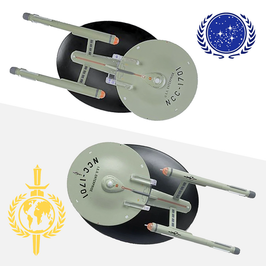 "Mirror, Mirror" Star Trek Bundle - U.S.S. Enterprise + I.S.S. Enterprise