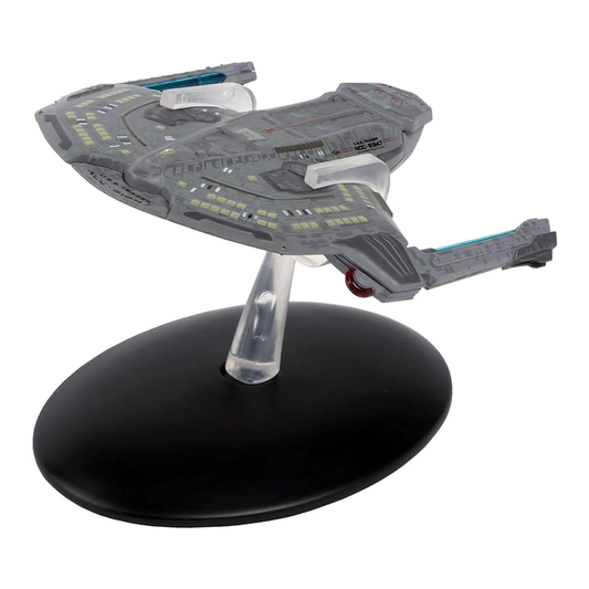 #56 Saber-class (U.S.S. Yeager NCC-61947) Model Die Cast Ship (Eaglemoss / Star Trek)