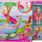 Barbie & Chelsea The Lost Birthday Splashtastic Pool Surprise Playset with Doll