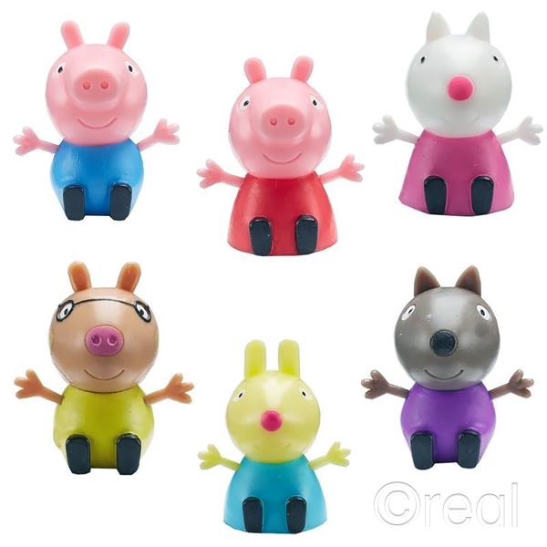 Peppa Pig Series 1 Mash’em – Squishy Collectible Capsule Figure Toy for Kids (Basic Fun)