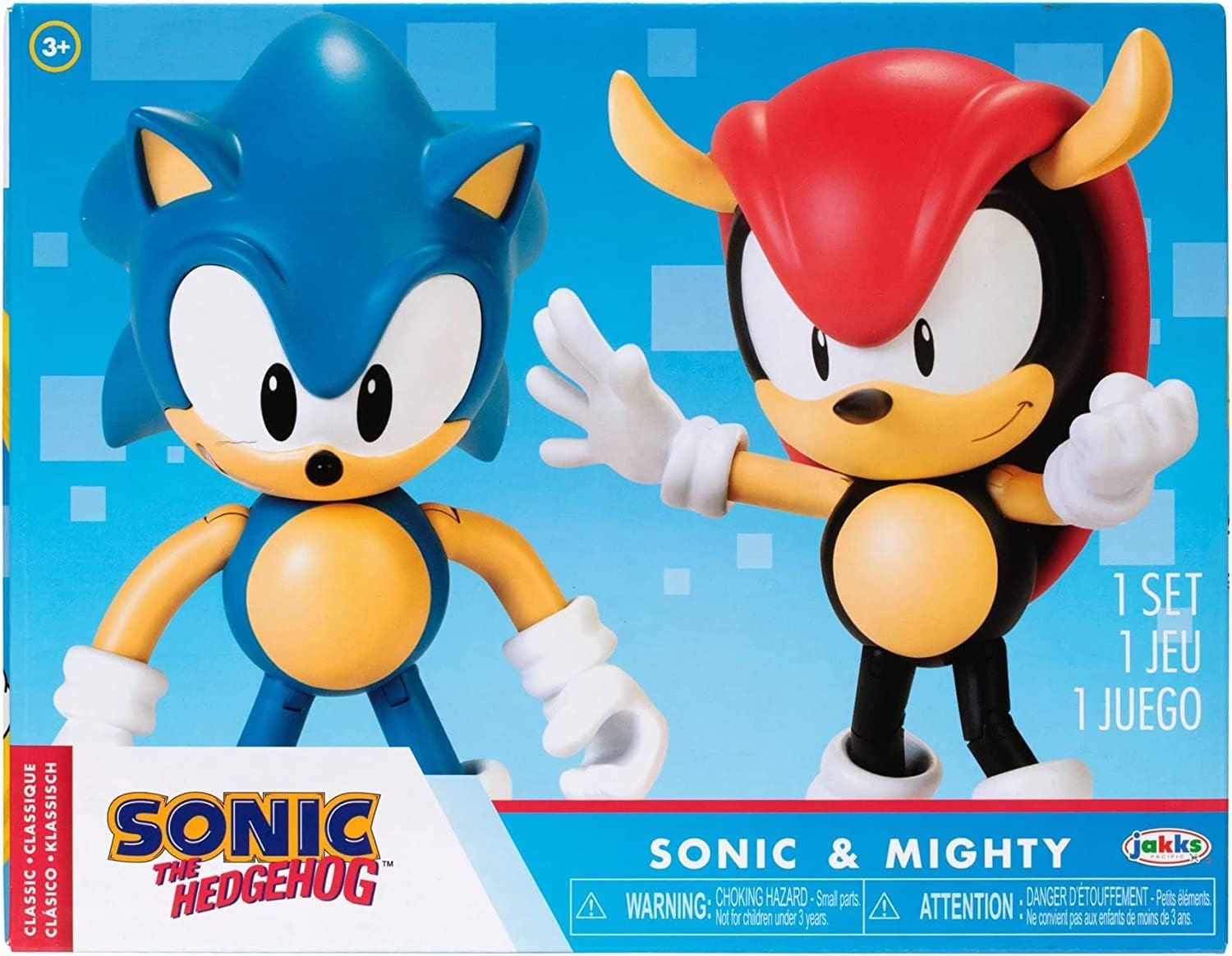 Sonic & Mighty Classic 4" Action Figures Classic Set 41556 Sonic the Hedgehog