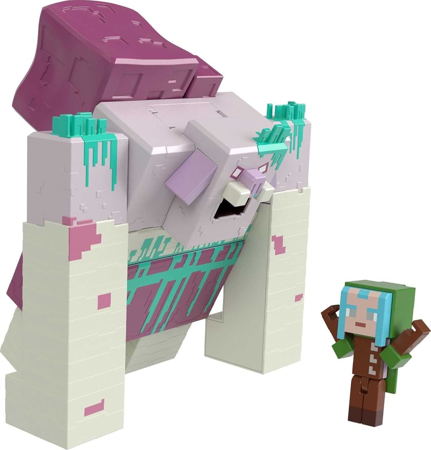 Minecraft Legends The Devourer Ranger + Slime HNC08 Action Figure Playset Mattel