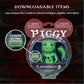Dinopiggy PIG7304 4" Action Figure (PIGGY)