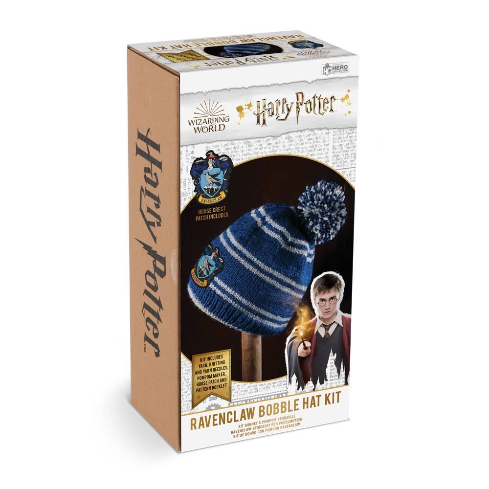 Ravenclaw Bobble Hat Knit Kit Beanie (Wizarding World / Harry Potter)