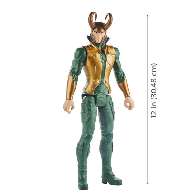 Loki E7874 12" Action Figure Titan Hero Series (Marvel Avengers)
