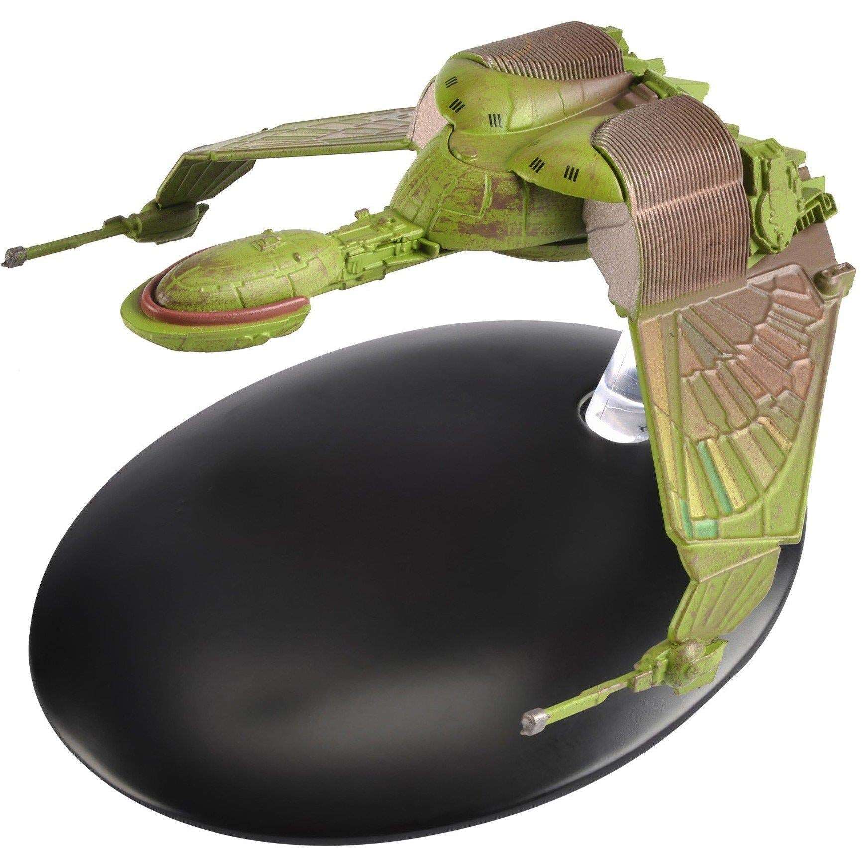 #107 Klingon Bird-of-Prey (Attack Position) Die-Cast Model Ship (Eaglemoss / Star Trek)