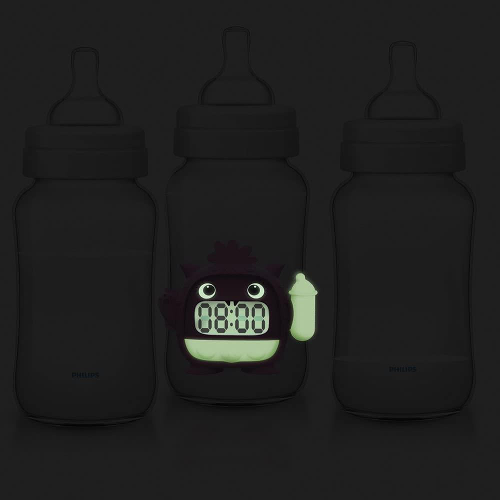 Baby Milk Timer (meiko the Milk Monster) Digital Glow-in-the-Dark PINK