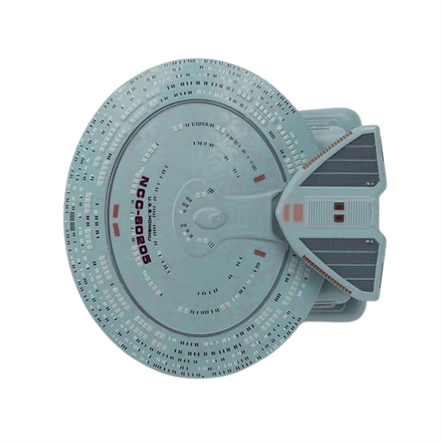 #23 / #16 U.S.S. Honshu NCC-60205 (Nebula Class) Model Die Cast Ship (Eaglemoss / Star Trek)