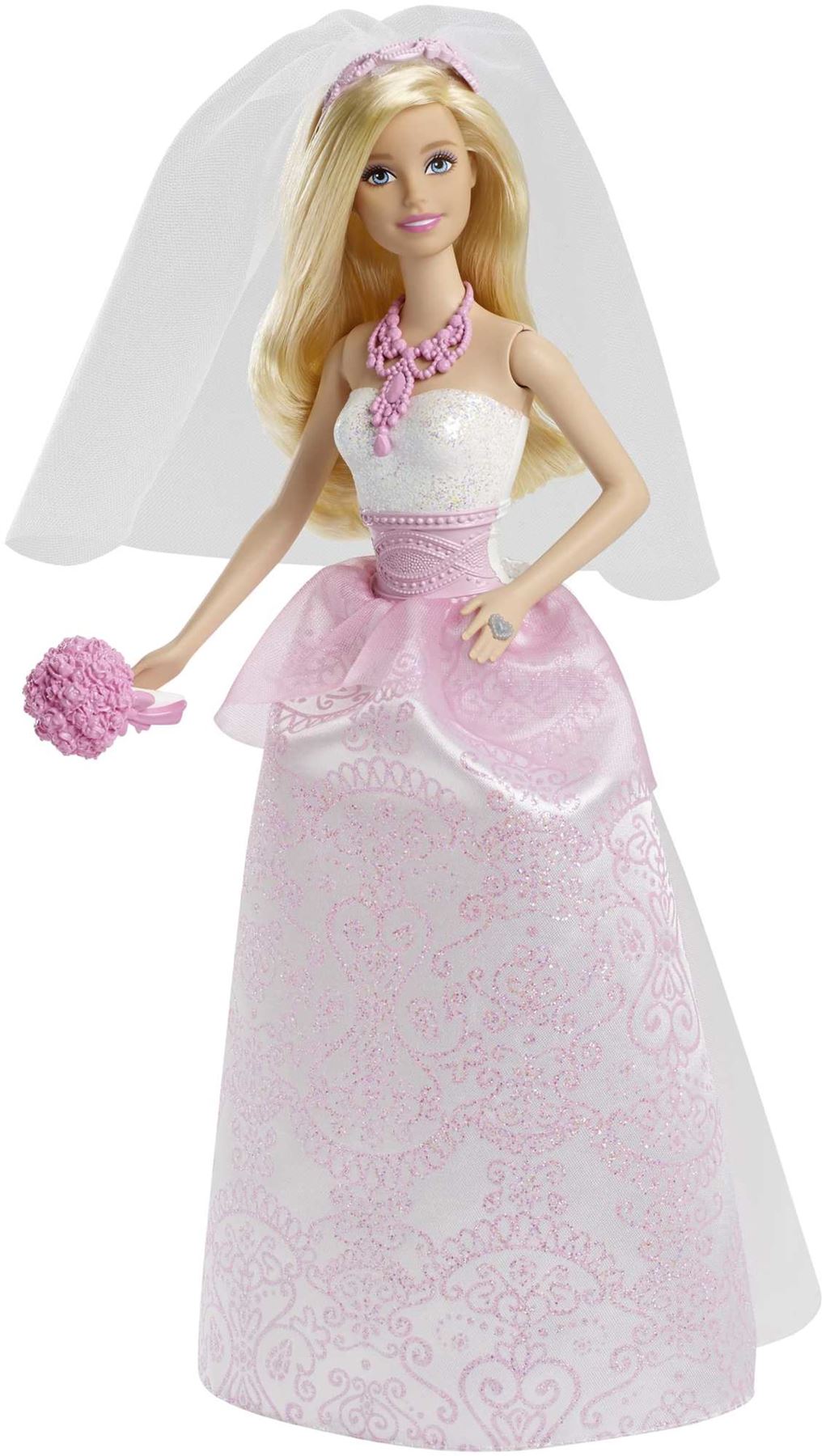 BARBIE Mattel Fairytale Bride Doll CFF37