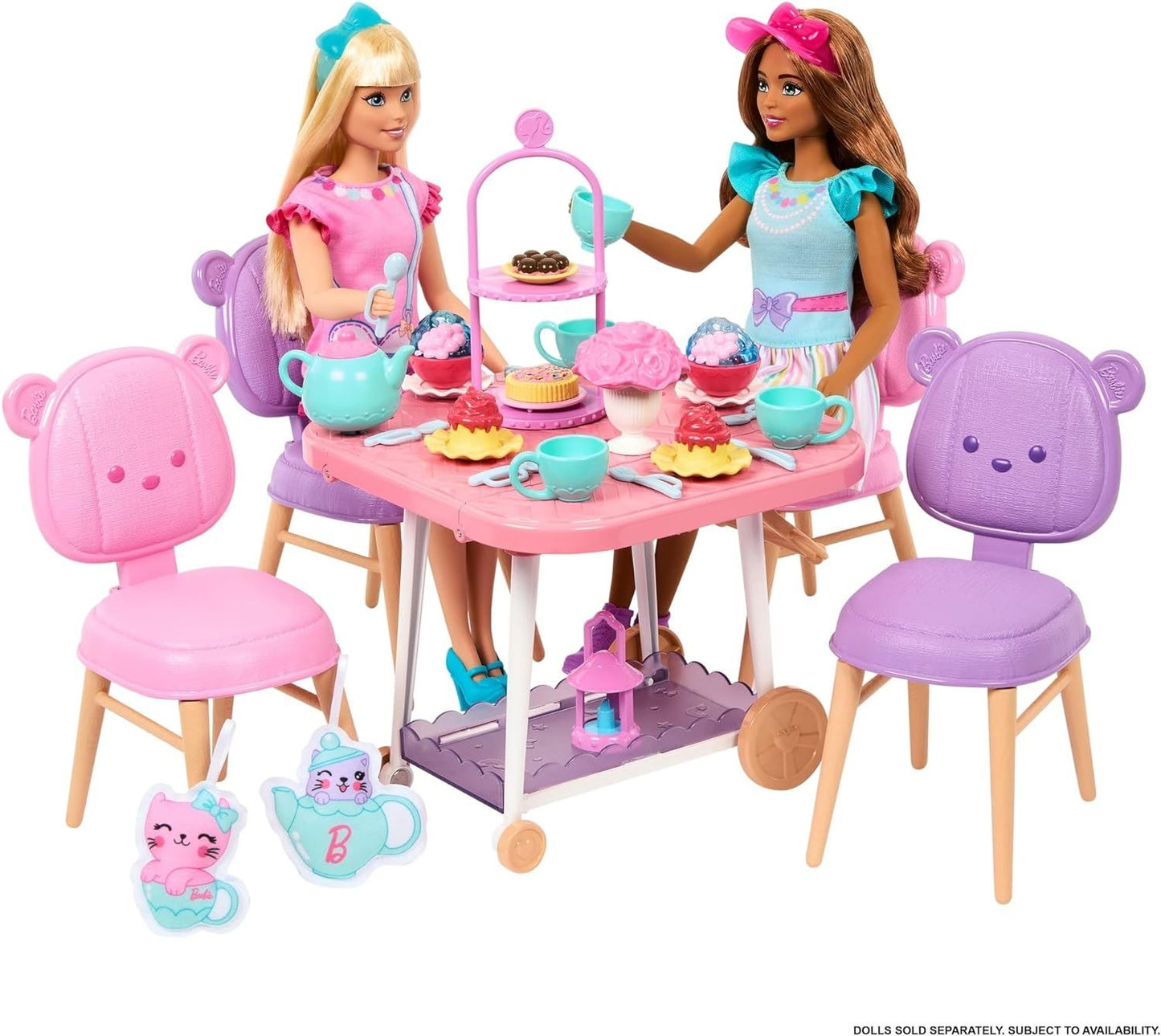 My First Barbie Tea Party Playset HMM65 Preschoolers Playset and Accessories (Barbie)