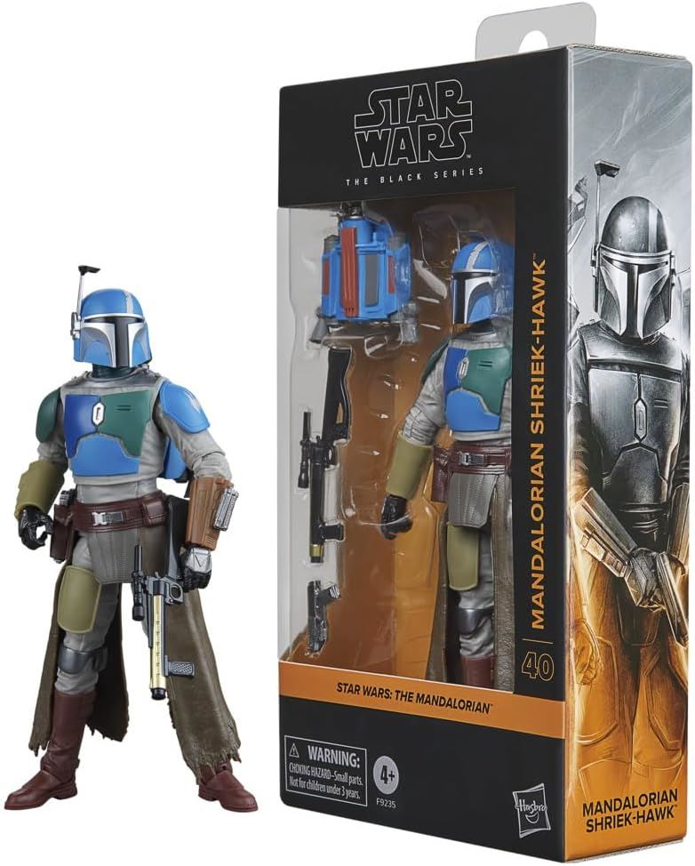 Mandalorian Shriek-Hawk F9235 6" Action Figure The Black Series (Star Wars: The Mandalorian)