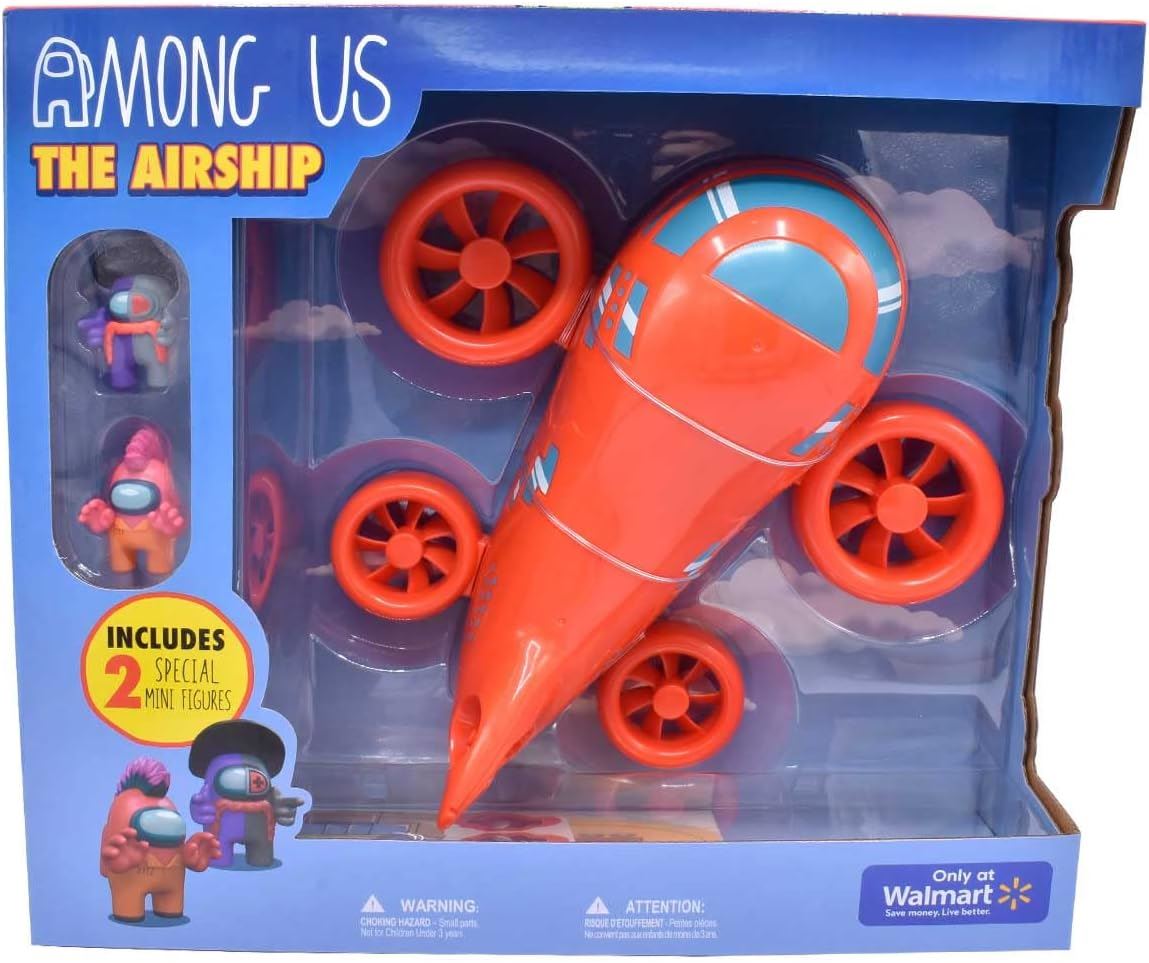 Among Us The Airship JTAU-6891 Playset with 2 Exclusive Mini Figures