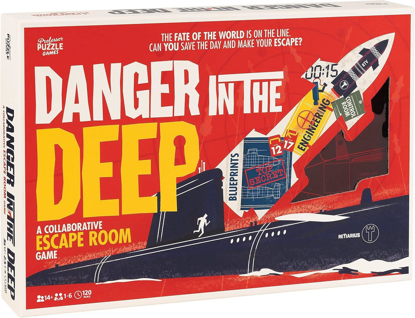 Danger in the Deep CSGDANGER – Collaborative Escape Room Game by Professor Puzzle | Underwater Mystery Puzzle Adventure