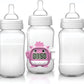 Baby Milk Timer (meiko the Milk Monster) Digital Glow-in-the-Dark PINK