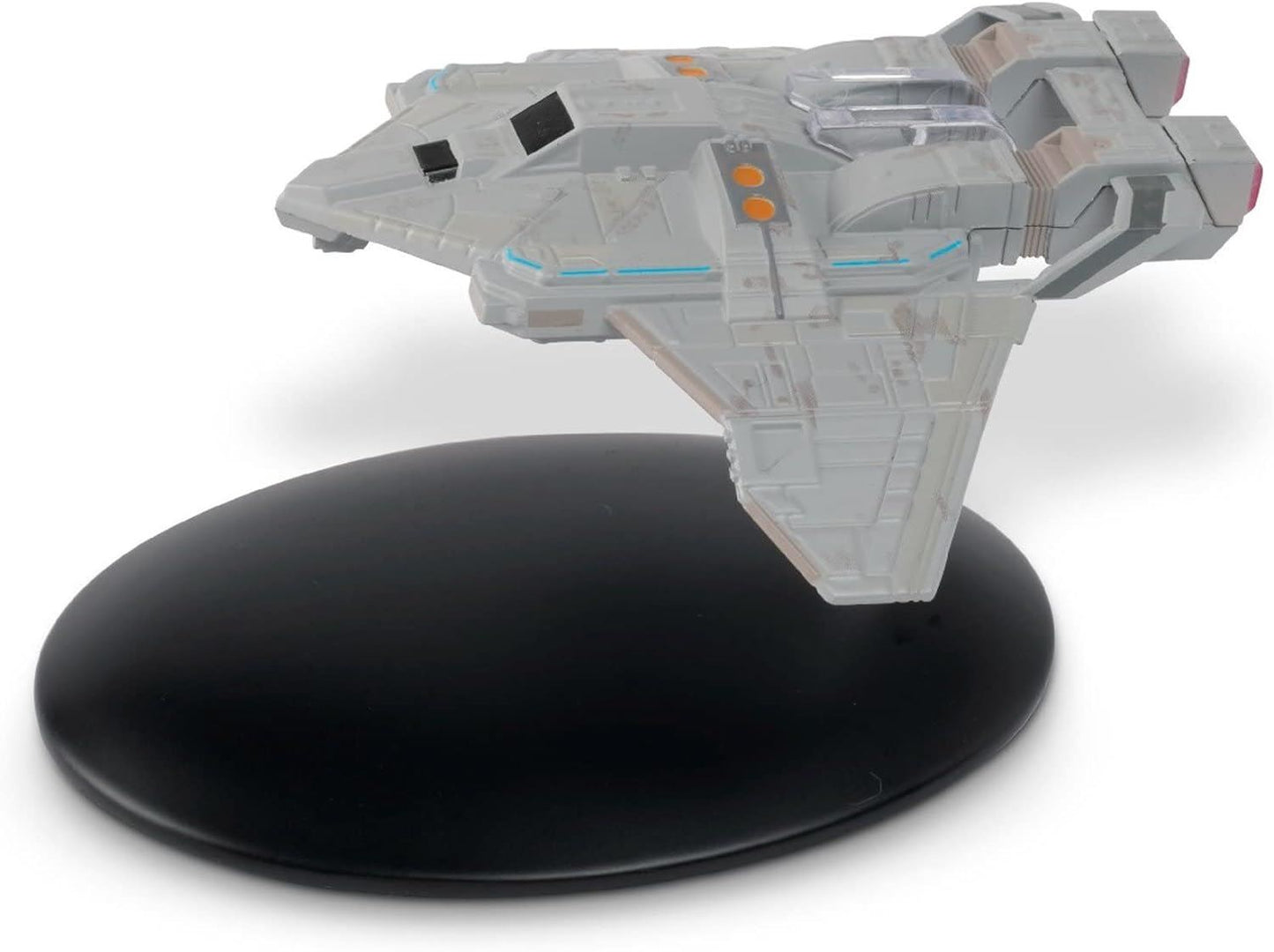 #21 / #68 Federation Attack Fighter Diecast Model Ship Window Boxed (Star Trek / Eaglemoss)