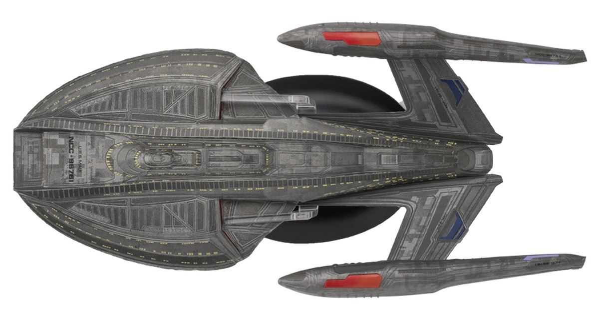 #02 U.S.S. Maui (Inquiry-Class) Model Die Cast Ship Picard Universe (Eaglemoss / Star Trek)