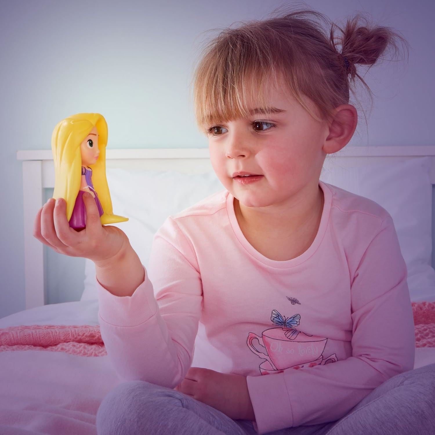 Disney Princess GoGlow Rapunzel 3-in-1 Magic Night Light, Projector and Torch