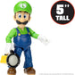 Luigi 5" / 12.5cm Action Figure 41717 (Nintendo The Super Mario Bros Movie)