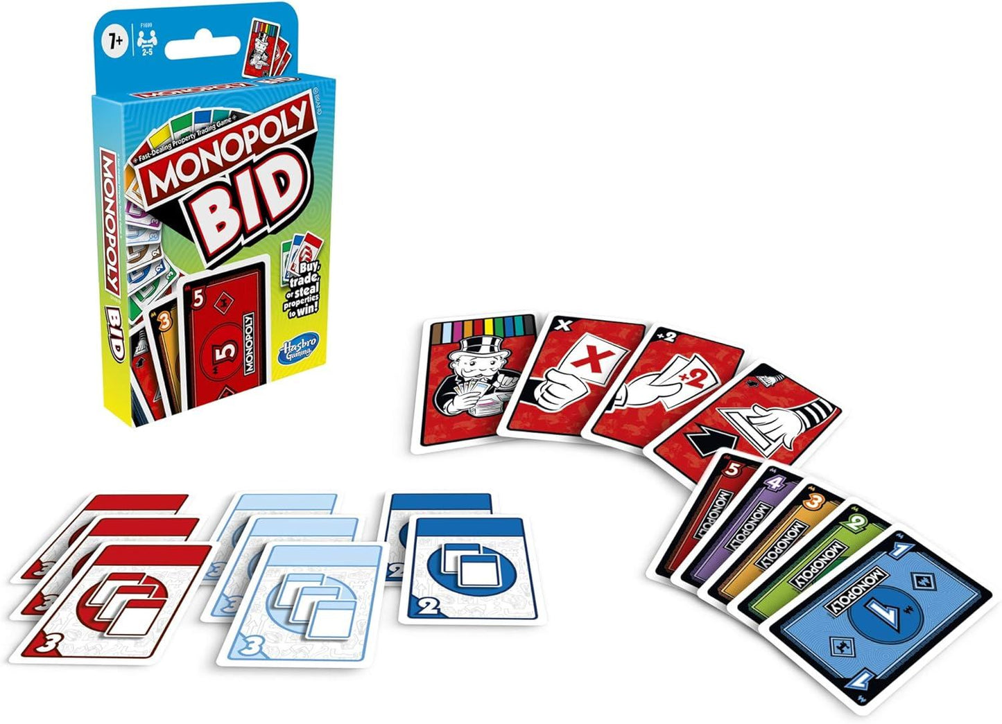 Monopoly BID F1699 Quick-Playing Card Game (Hasbro Gaming)