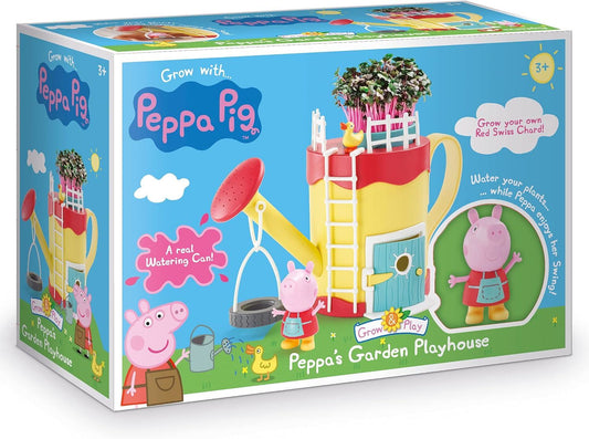 Peppa Pig Grow & Play Peppa's Garden Playhouse Watering Can PP201 Grow Your Own