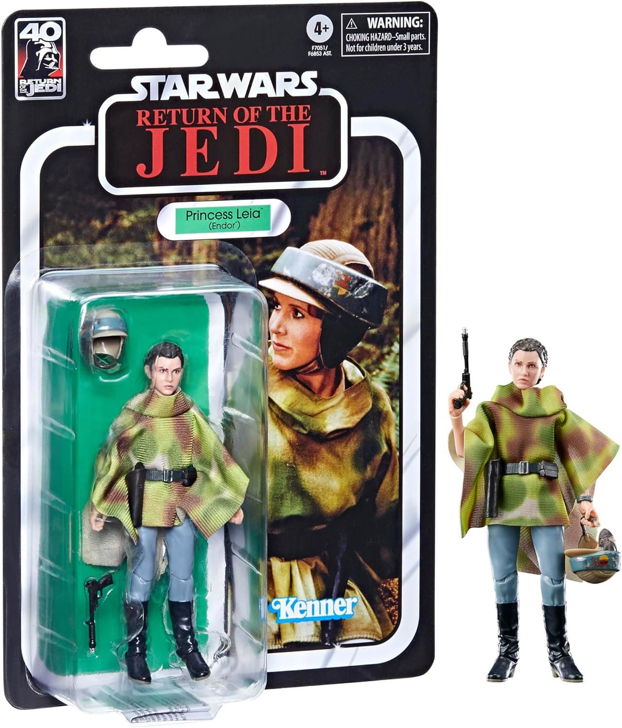 Princess Leia (Endor) F7051 6" Action Figure The Black Series (Star Wars: Return of the Jedi)