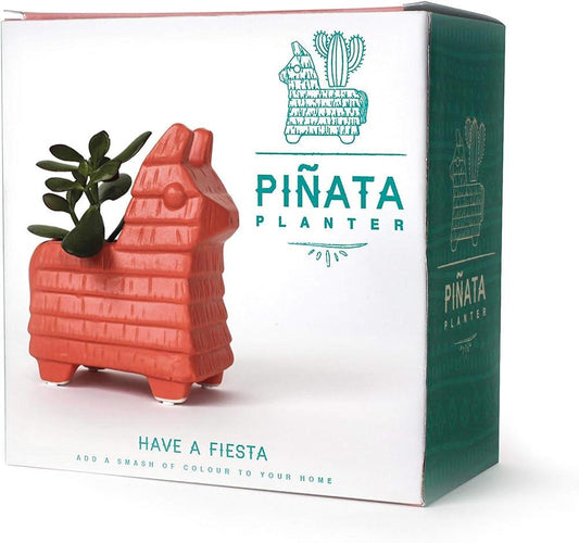 Gift Republic Pinata Plant Pot Fiesta Ceramic Indoor and Outdoor Use