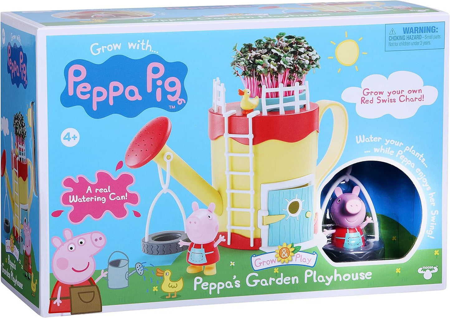 Peppa Pig Grow & Play Peppa's Garden Playhouse Watering Can PP201 Grow Your Own