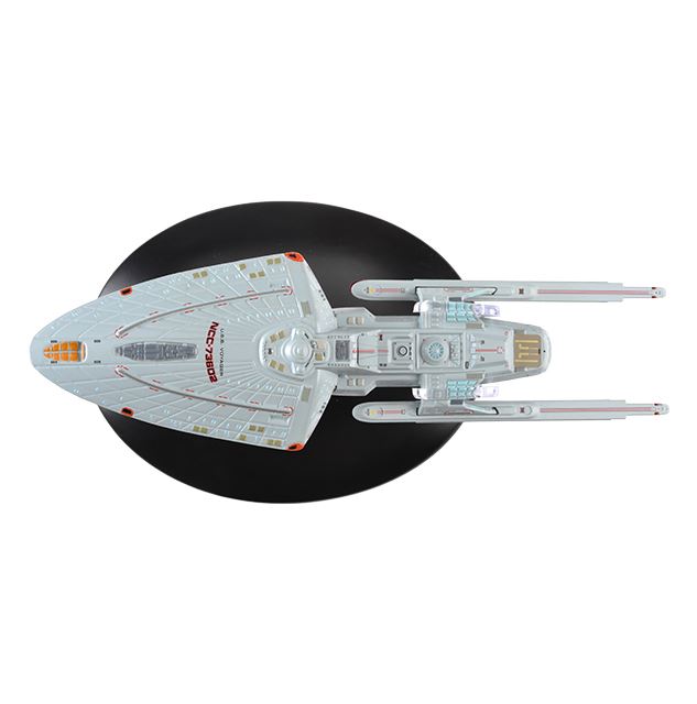 #11 U.S.S. Voyager NCC-73602 (Sternbach concept) Model Diecast Ship (Eaglemoss / Star Trek)