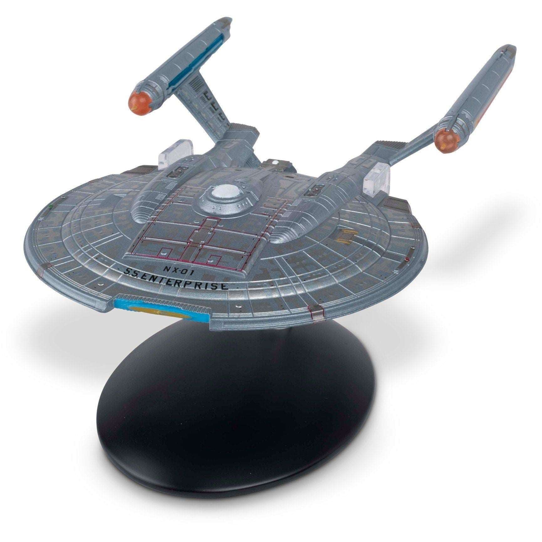 #06 NX Refit Model Die Cast Ship Eaglemoss Star Trek 