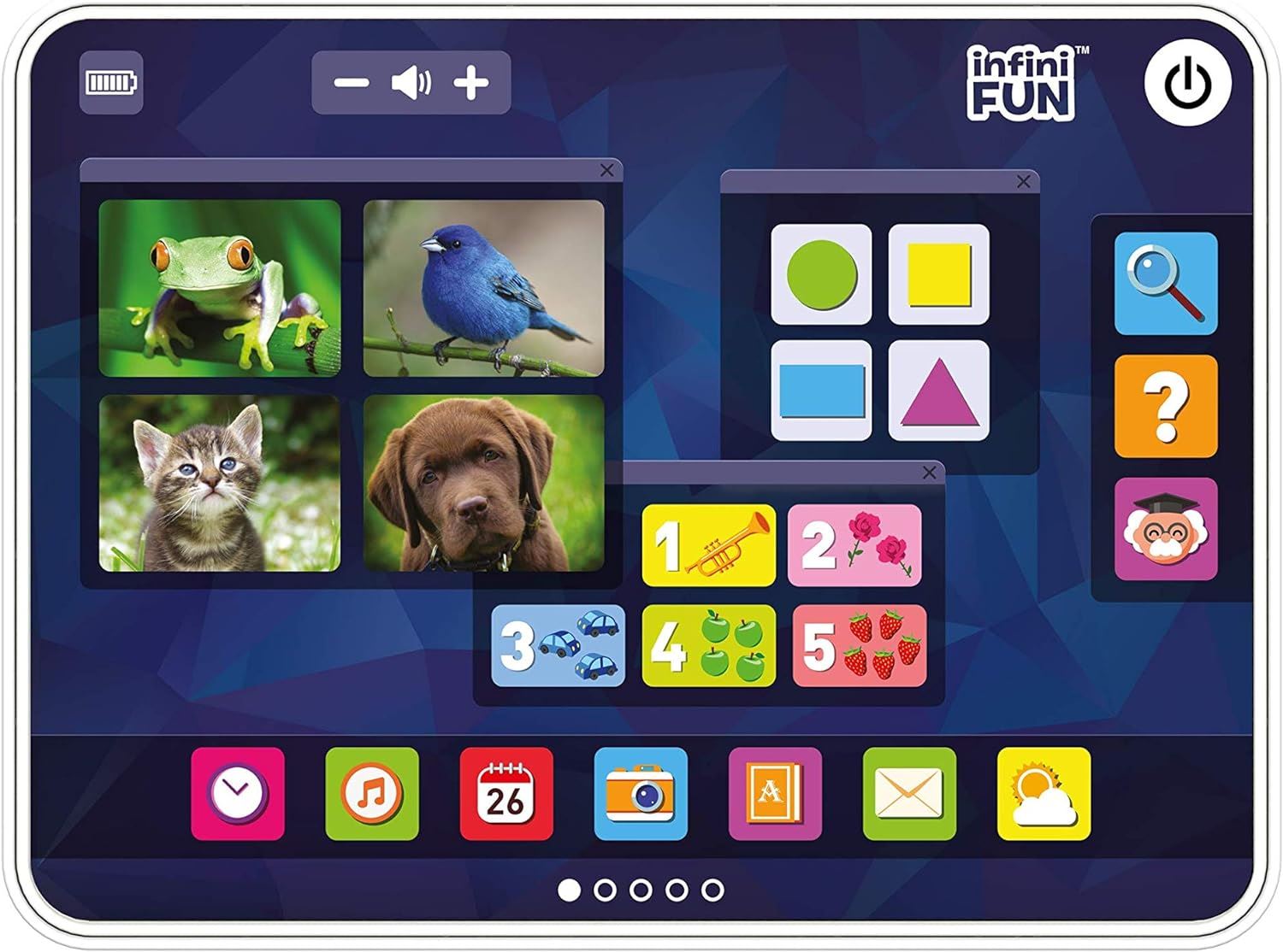 InfiniFUN My First 2 in 1 Tablet Interactive Pre-School Educational Toy I15500