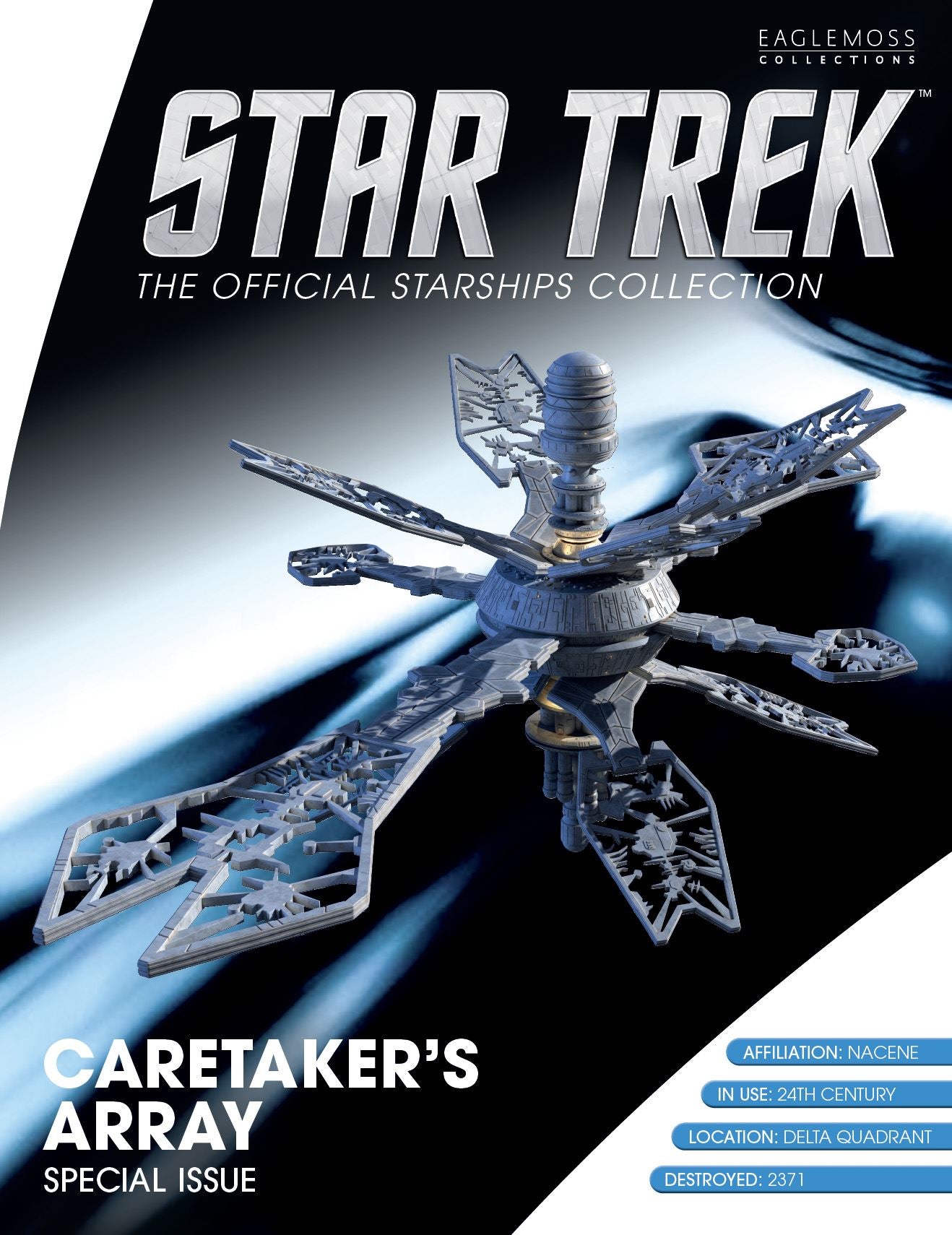 #30 Caretaker's Array Special Issue Diecast Model Ship (Star Trek / Eaglemoss)