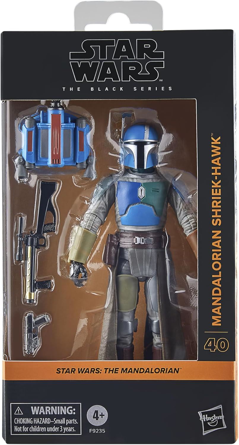 Mandalorian Shriek-Hawk F9235 6" Action Figure The Black Series (Star Wars: The Mandalorian)