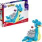 Lapras HKT26 – MEGA Pokémon Building Toy Kit | Buildable Lapras Figure with Ocean-Themed Accessories (Official MEGA Construx Set)