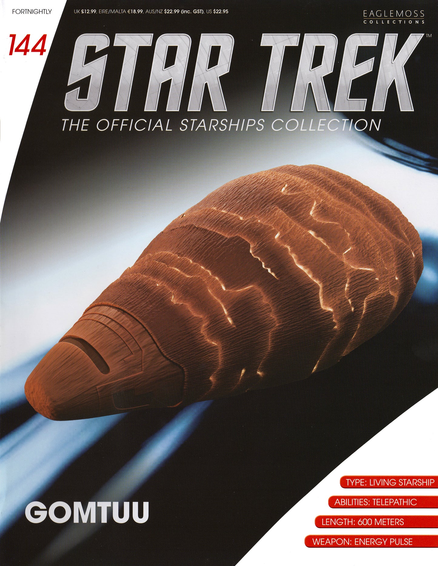 #144 Gomtuu/Tin Man modèle moulé sous pression navire (Star Trek)