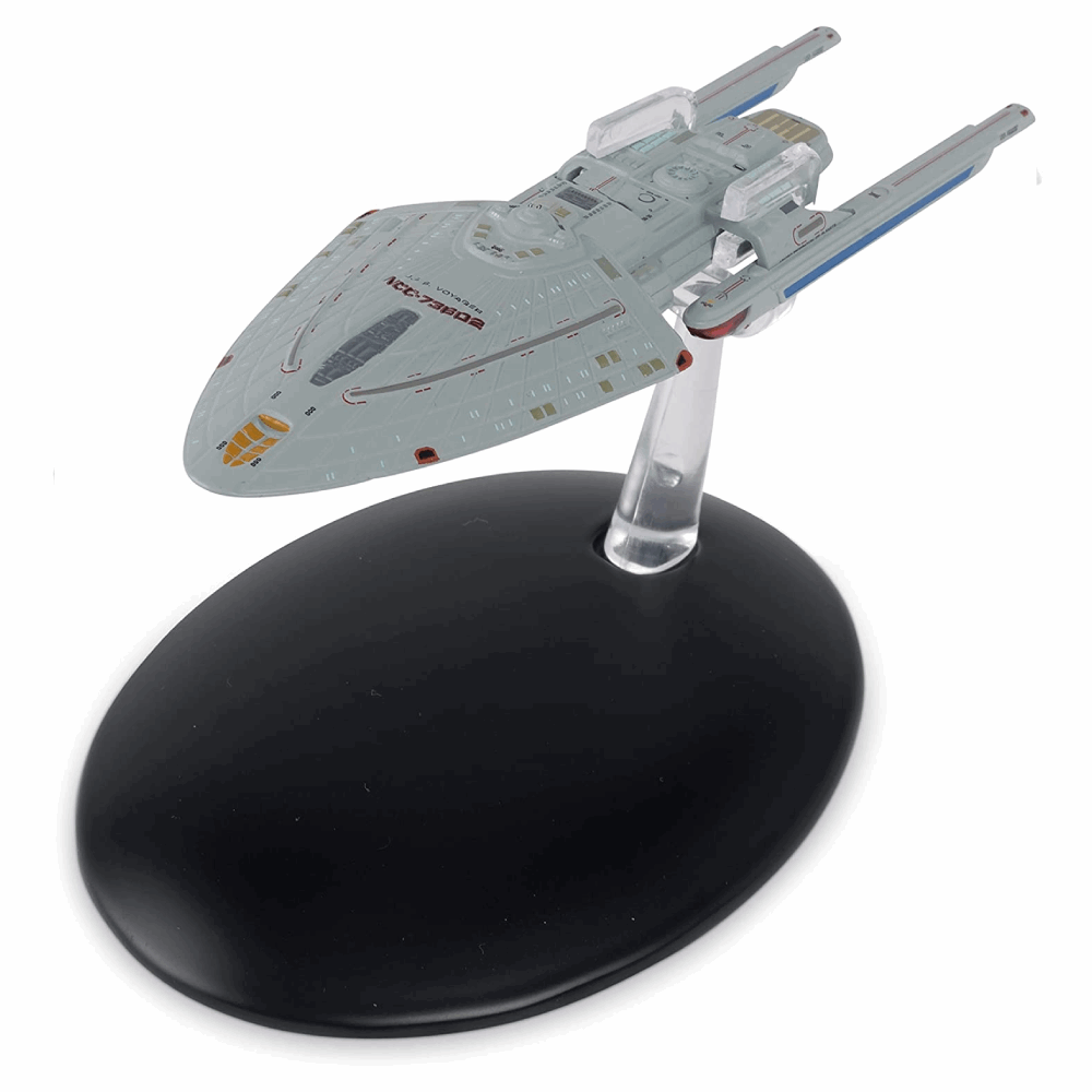 #11 U.S.S. Voyager NCC-73602 (Sternbach concept) Model Diecast Ship BONUS ISSUE (Eaglemoss / Star Trek)