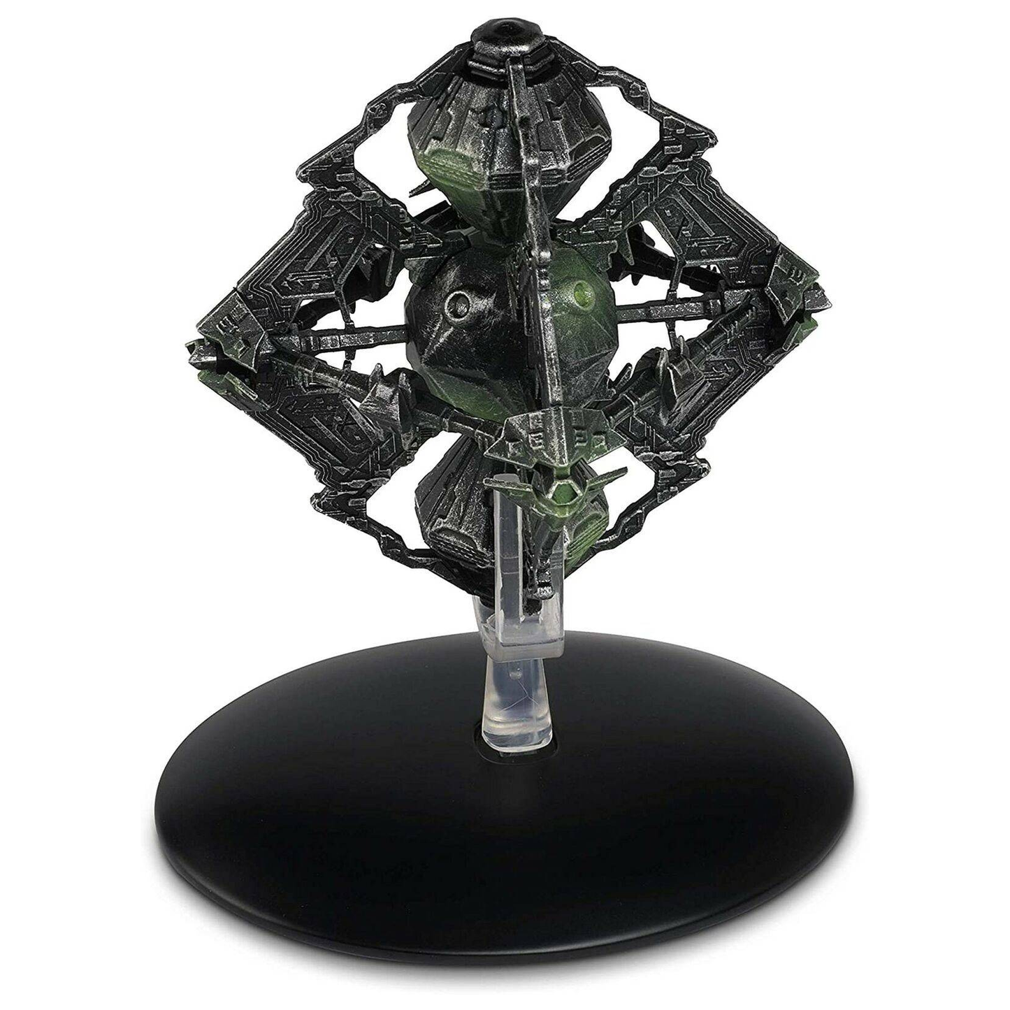 Eaglemoss STAR TREK Borg Queen's Vessel Starship Modèle moulé sous pression (numéro 109)