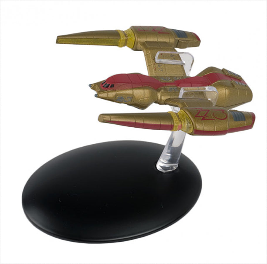 #133 Irina's Racing Ship (Terrellian Racer) Model Die Cast Ship (Star Trek)