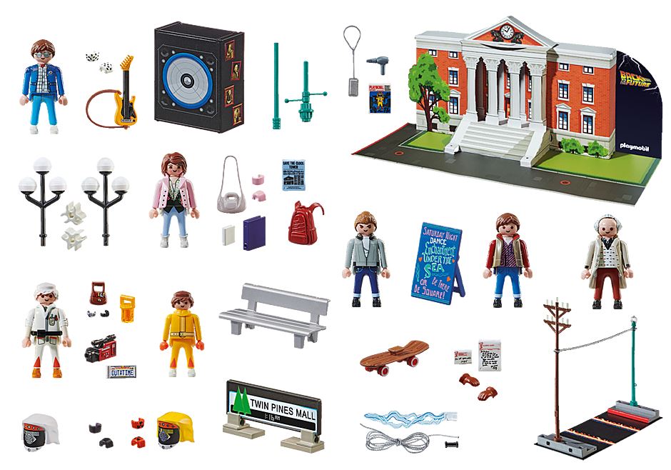 PLAYMOBIL Back to The Future Advent Calendar 97PC 70574