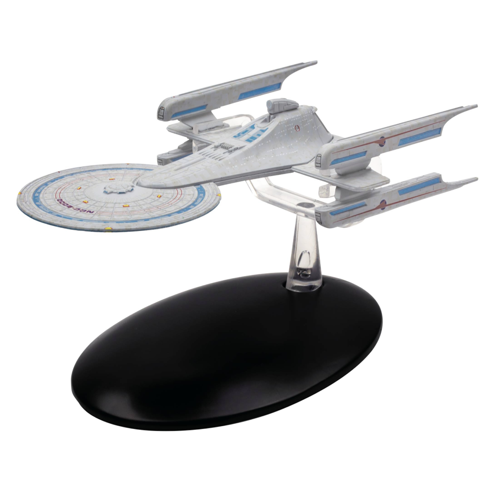 #158 U.S.S. Excelsior (Prototype II) Issue #158 Nilo Rodis Concept Model Diecast Ship (Eaglemoss / Star Trek)