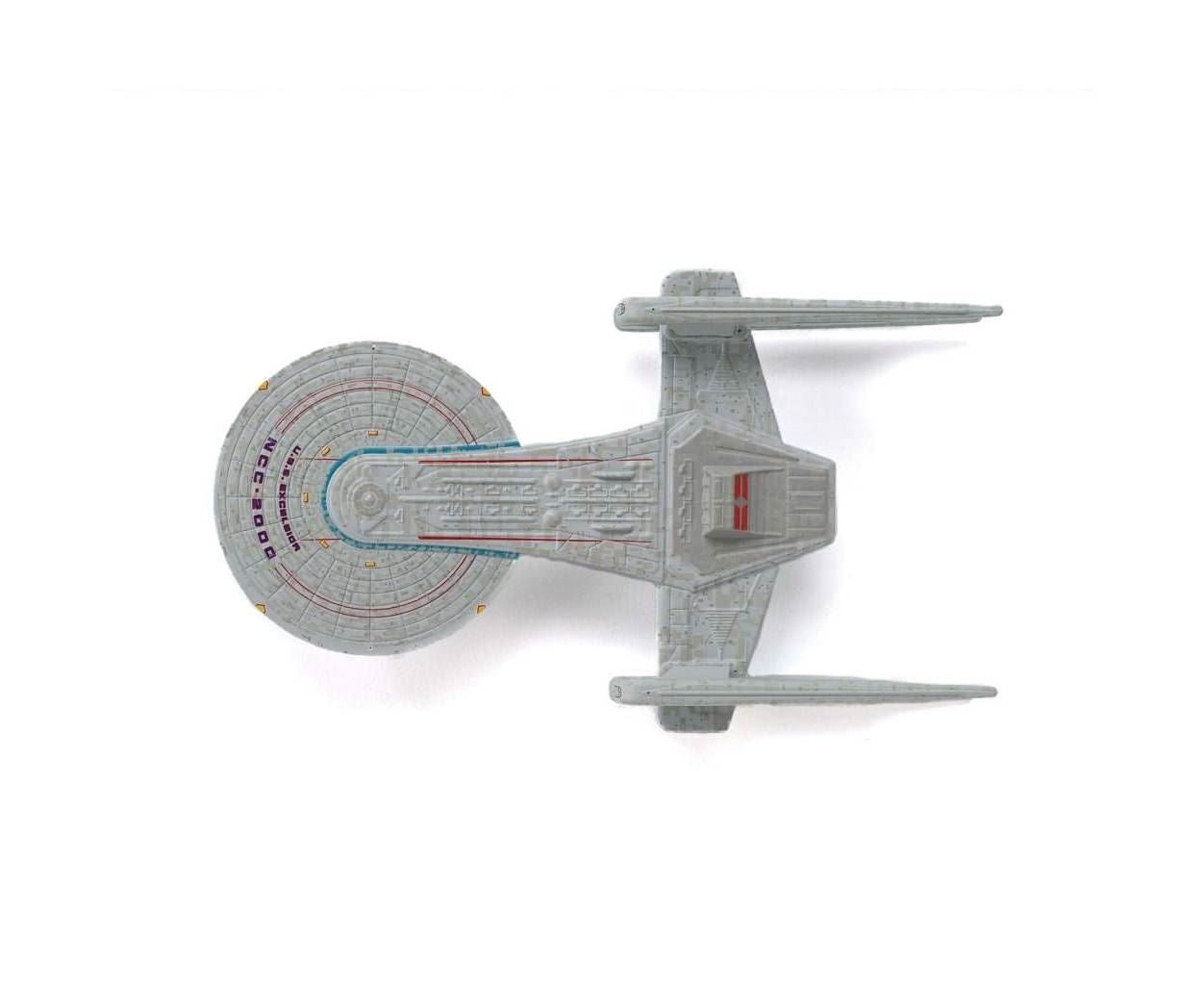 #158 U.S.S. Excelsior (Prototype II) Issue #158 Nilo Rodis Concept Model Diecast Ship (Eaglemoss / Star Trek)