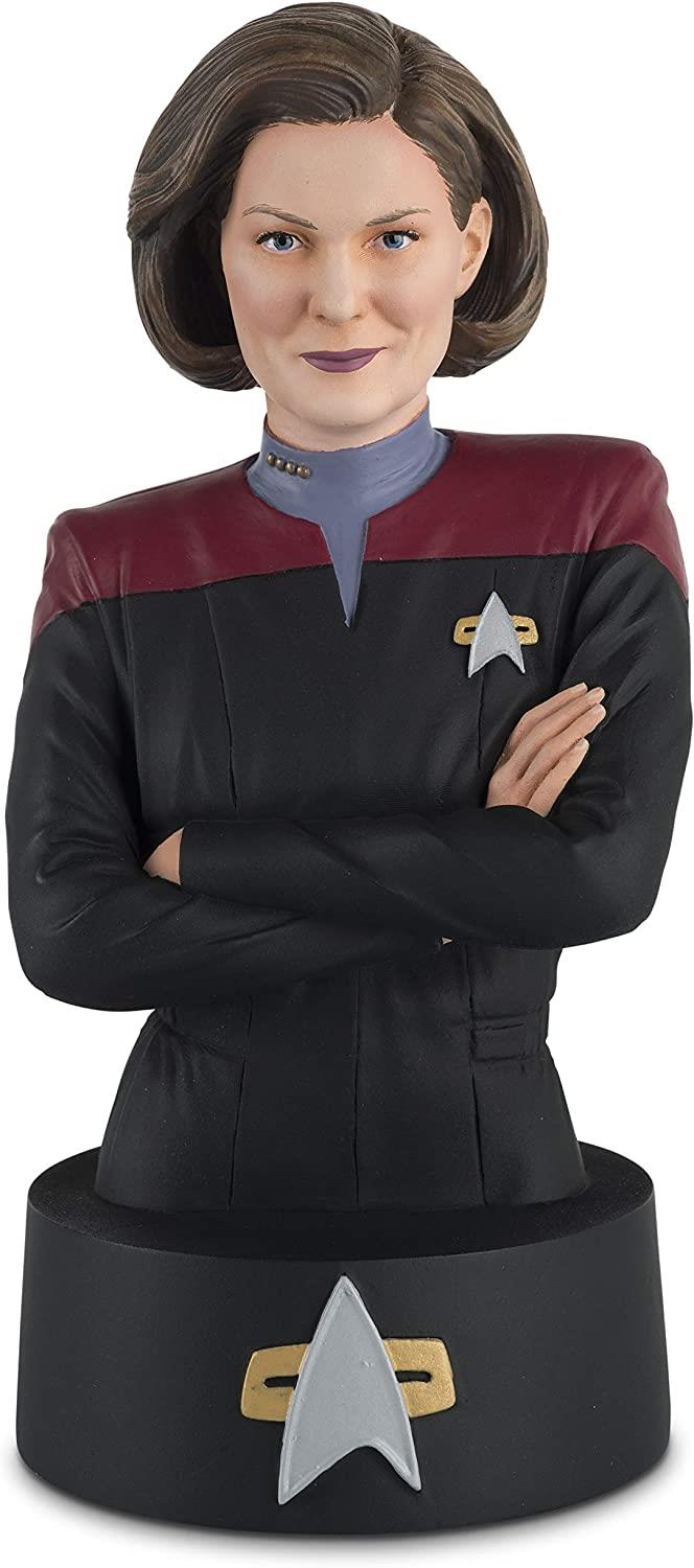 Eaglemoss Star Trek Capitaine Janeway Modèle Die Cast Buste Figure